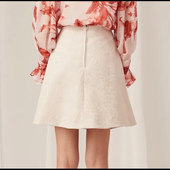 Keepsake STONE Beige GOT LOVE Wrap Tie Skirt - Picture 3 of 14